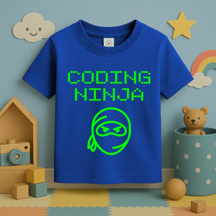 Coding Ninja Computer Programming Web Developer Coder Coding Gift Toddler T-Shirt