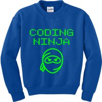 Coding Ninja Computer Programming Web Developer Coder Coding Gift Kids Sweatshirt