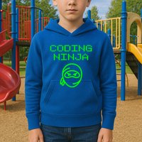 Coding Ninja Computer Programming Web Developer Coder Coding Gift Kids Hoodie