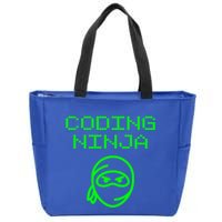Coding Ninja Computer Programming Web Developer Coder Coding Gift Zip Tote Bag