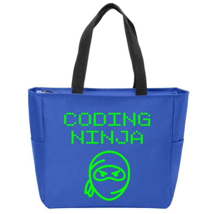 Coding Ninja Computer Programming Web Developer Coder Coding Gift Zip Tote Bag