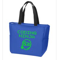 Coding Ninja Computer Programming Web Developer Coder Coding Gift Zip Tote Bag