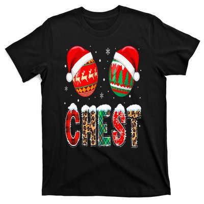 Chest Nuts Couple Christmas Pajama Chestnuts Xmas Gift T-Shirt