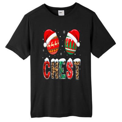 Chest Nuts Couple Christmas Pajama Chestnuts Xmas Gift Tall Fusion ChromaSoft Performance T-Shirt