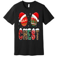 Chest Nuts Couple Christmas Pajama Chestnuts Xmas Gift Premium T-Shirt