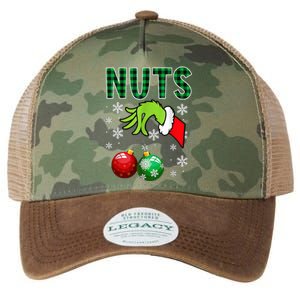 Chest Nuts Christmas Funny Matching Couple Chestnuts Legacy Tie Dye Trucker Hat