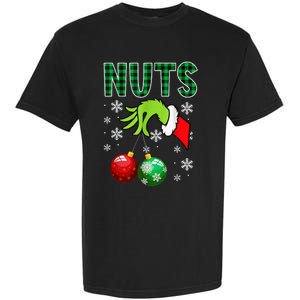 Chest Nuts Christmas Funny Matching Couple Chestnuts Garment-Dyed Heavyweight T-Shirt