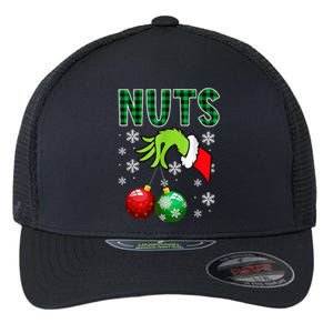 Chest Nuts Christmas Funny Matching Couple Chestnuts Flexfit Unipanel Trucker Cap