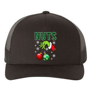 Chest Nuts Christmas Funny Matching Couple Chestnuts Yupoong Adult 5-Panel Trucker Hat