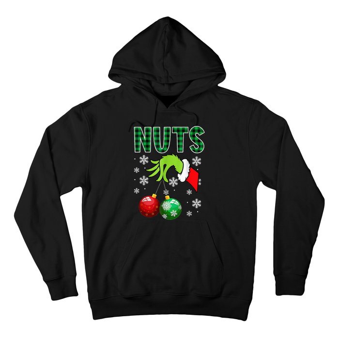 Chest Nuts Christmas Funny Matching Couple Chestnuts Hoodie