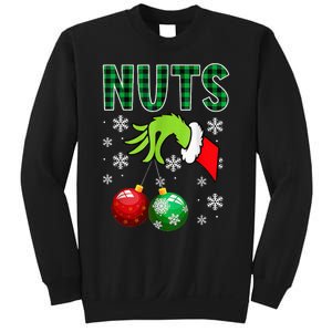 Chest Nuts Christmas Funny Matching Couple Chestnuts Sweatshirt