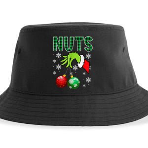 Chest Nuts Christmas Funny Matching Couple Chestnuts Sustainable Bucket Hat