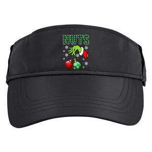 Chest Nuts Christmas Funny Matching Couple Chestnuts Adult Drive Performance Visor