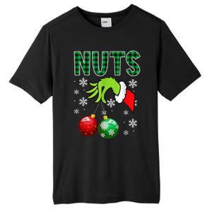 Chest Nuts Christmas Funny Matching Couple Chestnuts Tall Fusion ChromaSoft Performance T-Shirt