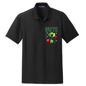 Chest Nuts Christmas Funny Matching Couple Chestnuts Dry Zone Grid Polo