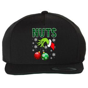 Chest Nuts Christmas Funny Matching Couple Chestnuts Wool Snapback Cap