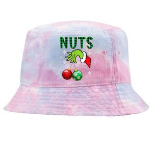 Chest Nuts Christmas Funny Matching Couple Chestnuts Tie-Dyed Bucket Hat