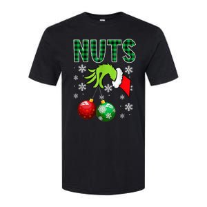 Chest Nuts Christmas Funny Matching Couple Chestnuts Softstyle CVC T-Shirt