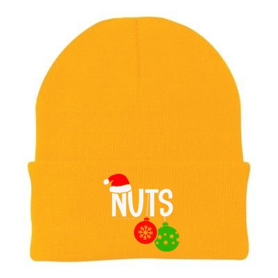 Chest Nuts Christmas Funny Matching Couple Chestnuts  Knit Cap Winter Beanie