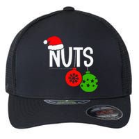 Chest Nuts Christmas Funny Matching Couple Chestnuts  Flexfit Unipanel Trucker Cap