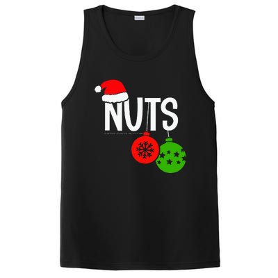 Chest Nuts Christmas Funny Matching Couple Chestnuts  PosiCharge Competitor Tank