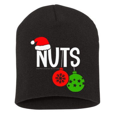 Chest Nuts Christmas Funny Matching Couple Chestnuts  Short Acrylic Beanie