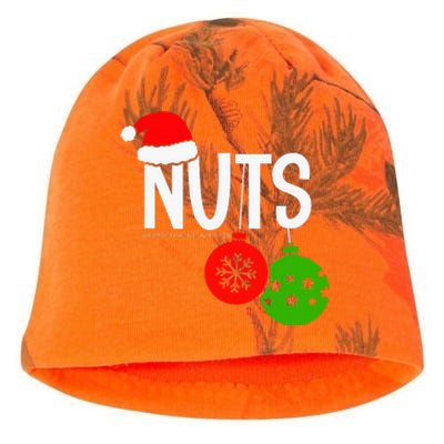 Chest Nuts Christmas Funny Matching Couple Chestnuts  Kati - Camo Knit Beanie