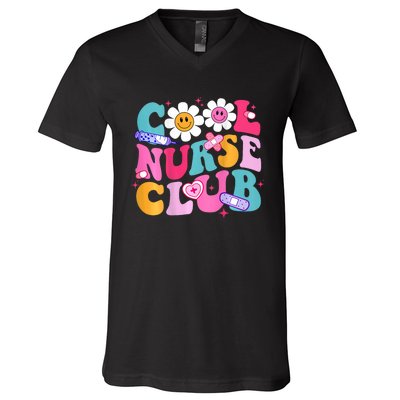 Cool Nurse Club Healthcare Nurse Life V-Neck T-Shirt