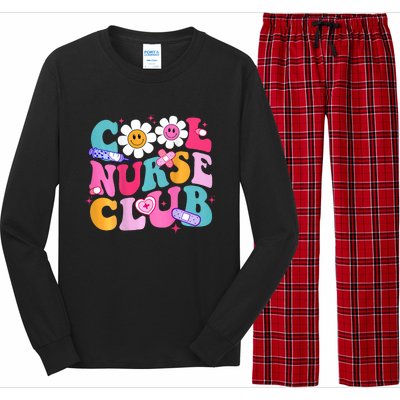 Cool Nurse Club Healthcare Nurse Life Long Sleeve Pajama Set