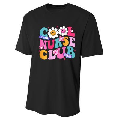 Cool Nurse Club Healthcare Nurse Life Performance Sprint T-Shirt