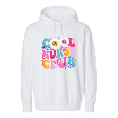 Cool Nurse Club Healthcare Nurse Life Garment-Dyed Fleece Hoodie