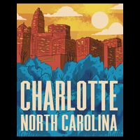 Charlotte North Carolina City Sunset City Backpack