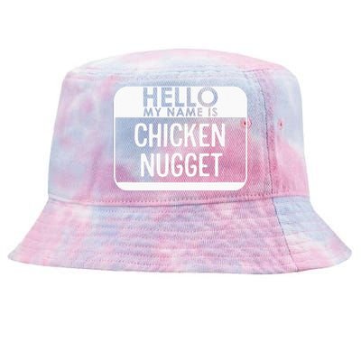 Chicken Nugget Costume Funny Easy Last Minute Halloween Gift Tie-Dyed Bucket Hat