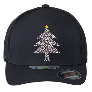 Christmas Nurse Cap Tree Costume Nursing Xmas Funny Gift Flexfit Unipanel Trucker Cap