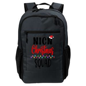 Christmas Nurse Crew Matching Er Nursing Great Gift Daily Commute Backpack