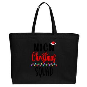 Christmas Nurse Crew Matching Er Nursing Great Gift Cotton Canvas Jumbo Tote