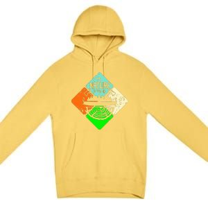 Colorful Nature Premium Pullover Hoodie