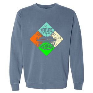 Colorful Nature Garment-Dyed Sweatshirt