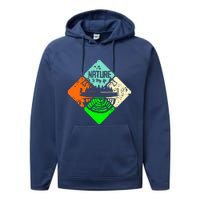 Colorful Nature Performance Fleece Hoodie