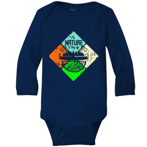 Colorful Nature Baby Long Sleeve Bodysuit