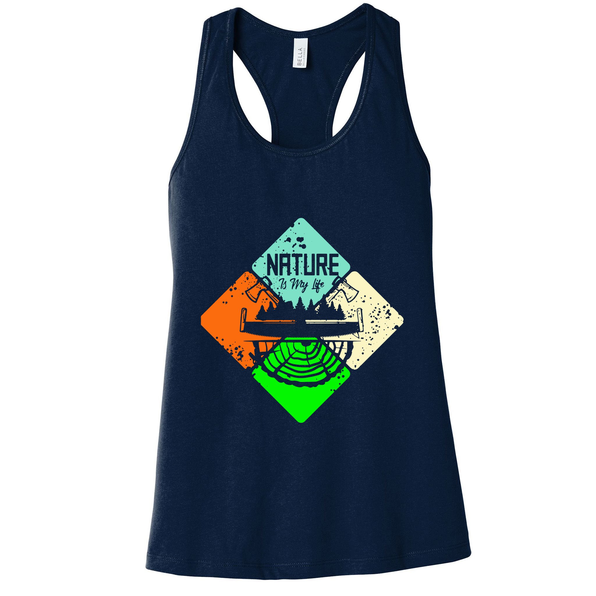 Colorful Nature Womens Tank Top