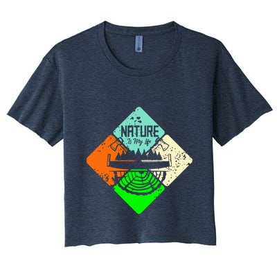 Colorful Nature Crop Top