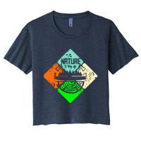 Colorful Nature Women's Crop Top Tee