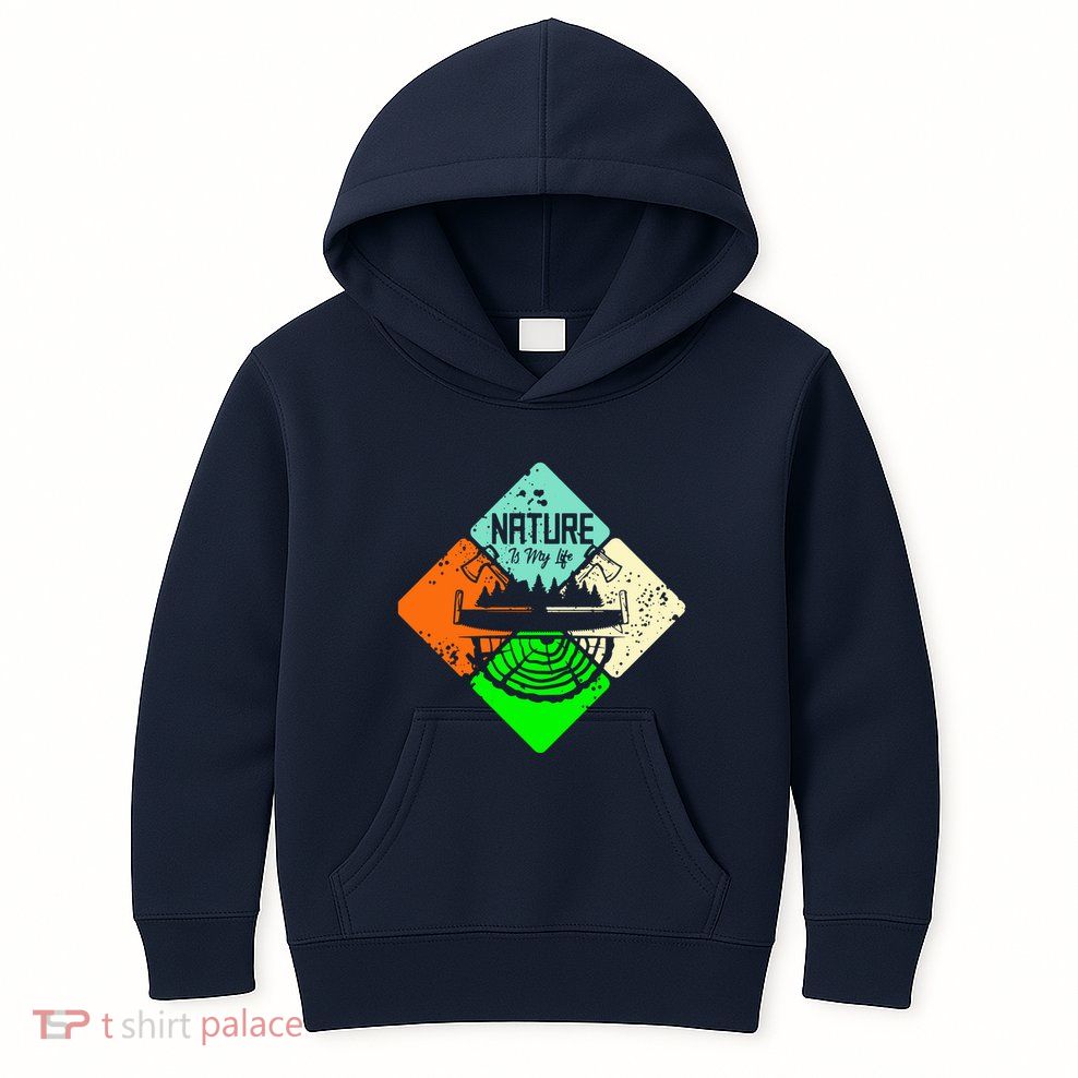 Colorful Nature Kids Hoodie