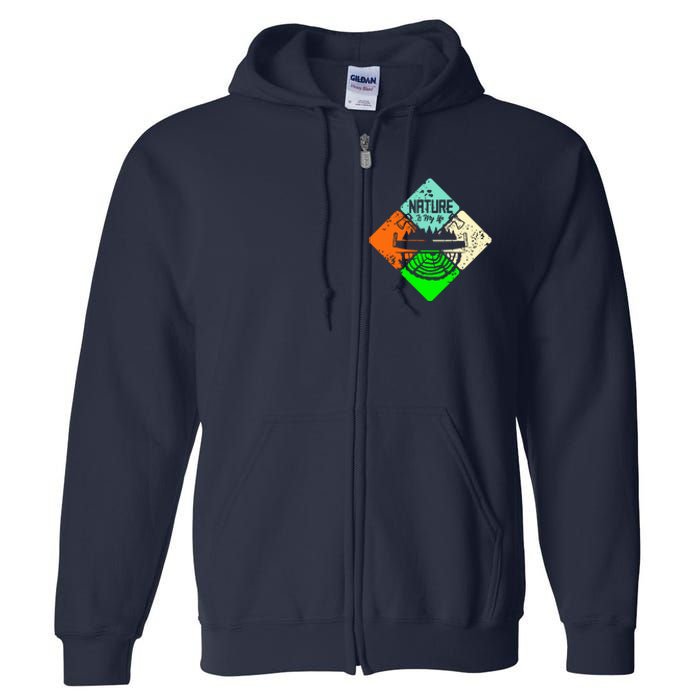 Colorful Nature Full Zip Hoodie