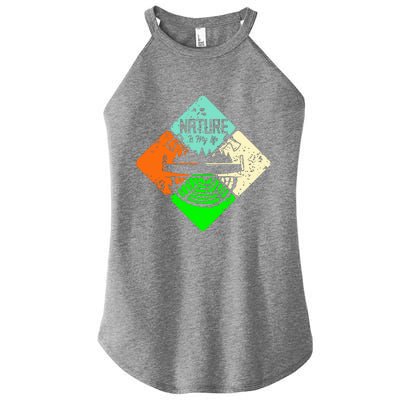 Colorful Nature Women’s Perfect Tri Rocker Tank