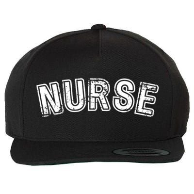 Cute Nurse Cute Gift Will Bee There For You Funny Gift For Rn And Lpn Cute Gift Wool Snapback Cap