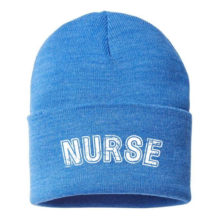 Cute Nurse Cute Gift Will Bee There For You Funny Gift For Rn And Lpn Cute Gift Sustainable Knit Beanie