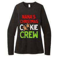 Cute Nana's Christmas Cookie Crew for Grand and Families  Womens CVC Long Sleeve Shirt