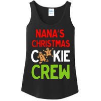 Cute Nana's Christmas Cookie Crew for Grand and Families  Ladies Essential Tank